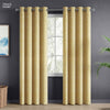Poly Cotton JacquardCurtains Lemon Vine Weave, Lemon