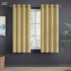 Poly Cotton JacquardCurtains Lemon Vine Weave, Lemon