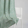 Poly Cotton JacquardCurtains Silver Willow, Firozi