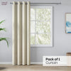 JacquardCurtain Silken Branch, Fawn