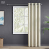 JacquardCurtain Silken Branch, Fawn