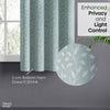 JacquardCurtain Ocean Breeze, Aqua