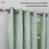 JacquardCurtains Ivy Breeze, Forest