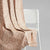 Poly Cotton JacquardCurtain Rustic Vine, Peach