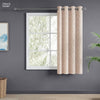 Poly Cotton JacquardCurtain Rustic Vine, Peach
