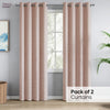 Jacquard Curtains Blush Daisy, Blush