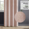Jacquard Curtains Blush Daisy, Blush