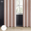Jacquard Curtains Blush Daisy, Blush