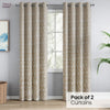 JacquardCurtains Timeless grace, Stone