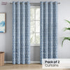 JacquardCurtains Evening Grace, Grey