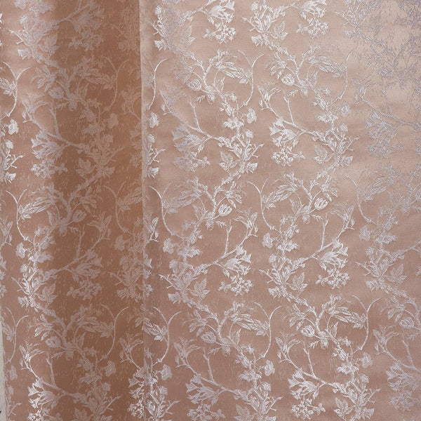 Jacquard Curtains Rosewood Grace, Rose Gold
