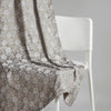 JacquardCurtains MoonlaceDrape, Stone