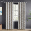 JacquardCurtains MoonlaceDrape, Stone