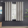 JacquardCurtains MoonlaceDrape, Stone