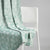 JacquardCurtains Mint Fleur Drape, Mint