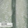 JacquardCurtains Mint Grove, Mint