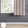 Poly Cotton Digital Printed Curtain Heritage Medallion, Multi
