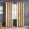 Polyester JacquardCurtains Sandstone Weave, Gold