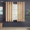 Polyester JacquardCurtains Sandstone Weave, Gold