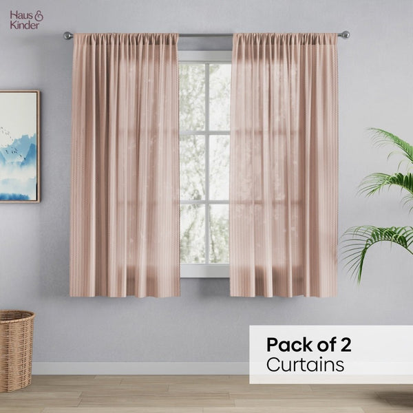 Polyester JacquardCurtains Desert Blush, Blush