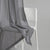 Polyester JacquardCurtains Silver Ripple, Grey