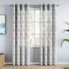 100% Polyester Sheer Digital Printed Curtain, Multicolor