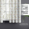 100% Polyester Sheer Digital Printed Curtain, Multicolor