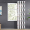 Floral Sprig Sheer Printed Pack Of 1 Curtain, Multicolor