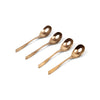 Champagne Gold Dinner Spoon, Set of 4