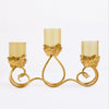 Metal Butterfly Tea Light Holder, Gold