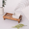 Tureen On Plank Serving Platter- Brown