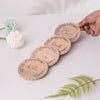 Wooden Words Coaster- Natural Wood