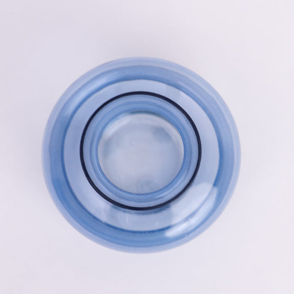 Sky Orb Glass Vase- Blue