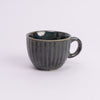 Noble Blue Ceramic Cup & Saucer- Blue