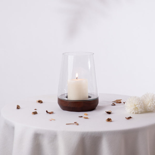 Hurricane Glow- Walnut