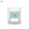 Flore Candle with White Frosted Jar 200 gm