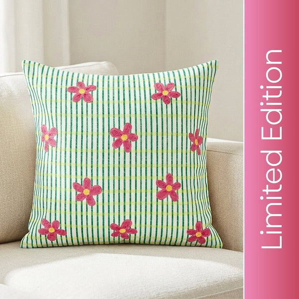 Mother's Day 100% Cotton Digital Printed Cushion Covers, Pack of 3