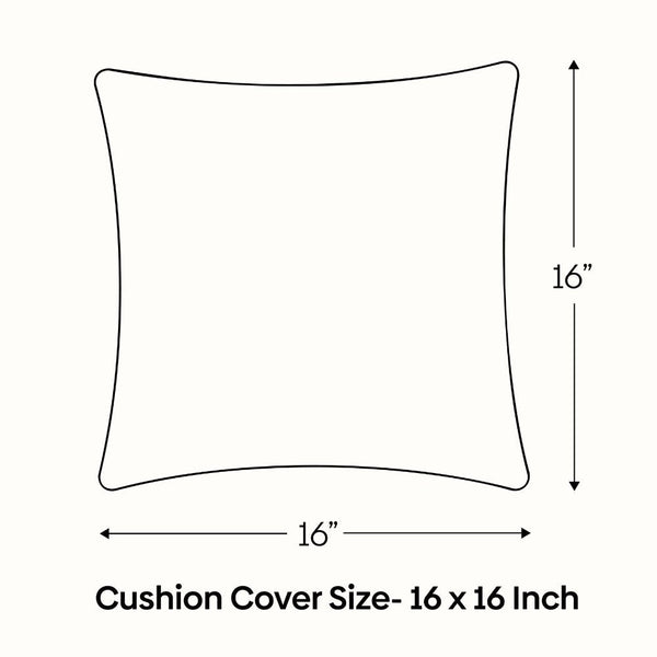 Mother's Day 100% Cotton Digital Printed Cushion Covers, Pack of 3