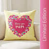 Mother's Day 100% Cotton Digital Printed Cushion Covers, Pack of 3