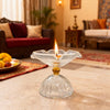 Lumi Glass Diya, Crystal