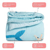 Vitamin Sea 100% cotton Kids Quilt