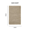Pebblyn Popcorn Doormat, Beige