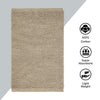 Pebblyn Popcorn Doormat, Beige