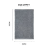 Pebblyn Popcorn Doormat, Grey