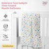 Seashell Collection 100% Cotton Muslin Swaddle Pack of 2