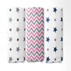 Tiny Twinkles 100% Cotton Muslin Swaddles 0 to 3 Months, Pack of 3