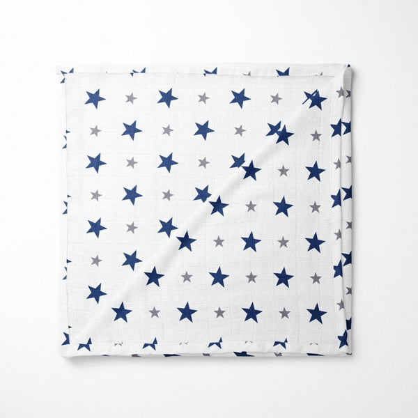 Tiny Twinkles 100% Cotton Muslin Swaddles 0 to 3 Months, Pack of 3