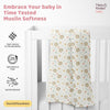 Lion's Garden Collection Muslin Swaddle