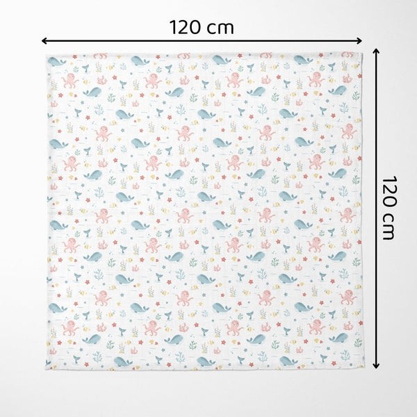 Vitamin Sea Collection Muslin Swaddle