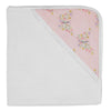 Butterfly Garden Cotton Muslin Terry Hooded Towel 0 - 12 Months